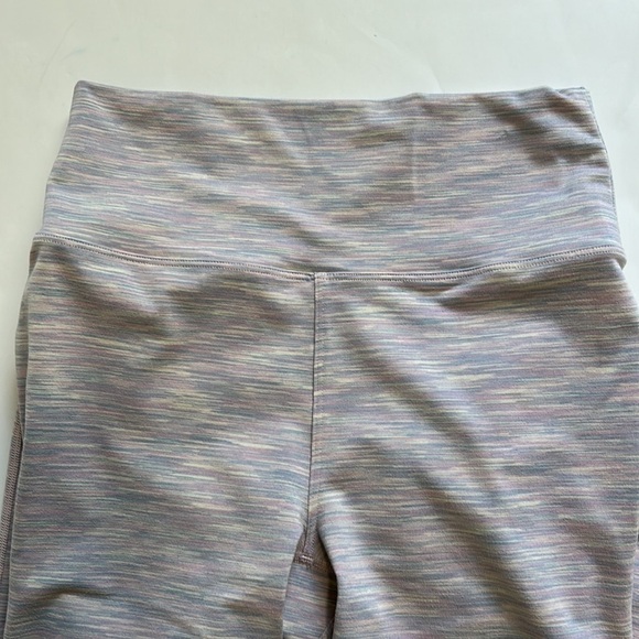 Outdoor Voices Super Bloom Freeform Athletic Leggings Watercolor 7/8 length Sz S - Picture 5 of 11